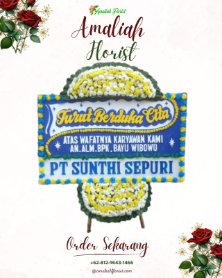 Papan Bunga Duka di Jeungjing