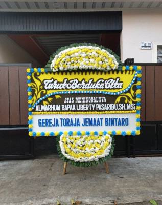 Papan Bunga Duka di Jeungjing