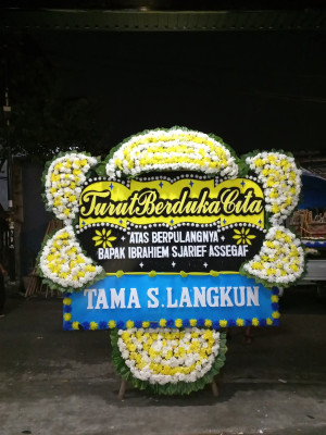 Papan Bunga Duka di Jeungjing